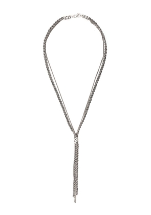 Emanuele Bicocchi tie chain necklace - Silver