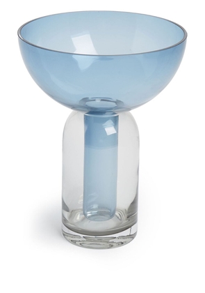 AYTM Torus small glass vase - Blue