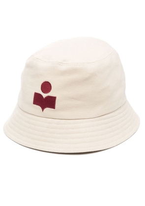 MARANT logo-embroidered bucket hat - Neutrals