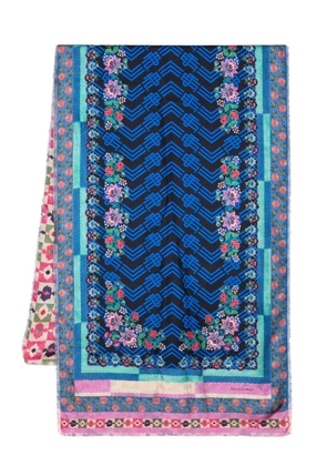 Pierre-Louis Mascia mix-print silk scarf - Multicolour