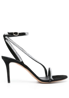 ISABEL MARANT Atria 85mm crystal-embellished sandals - Black