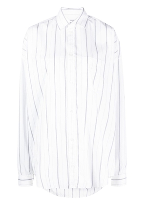 Balenciaga Cocoon logo-print shirt - White