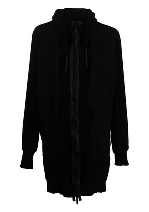 Isaac Sellam Experience terry-cloth hooded jacket - Black