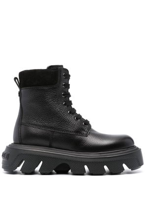 Casadei Generation C leather boots - Black