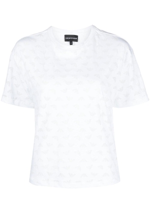 Emporio Armani logo-print T-shirt - White