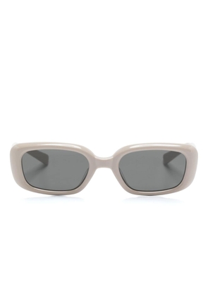 Maison Margiela x Gentle Monster MM106 rectangle-shape sunglasses - Neutrals