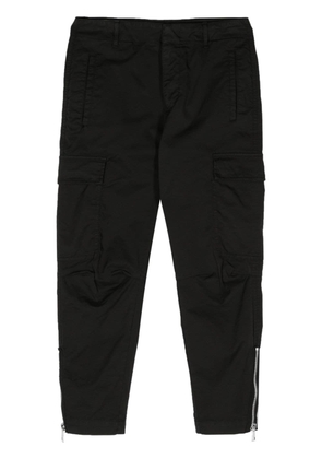 DONDUP Eve cropped cargo trousers - Black