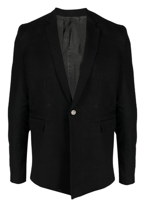 Boris Bidjan Saberi single-breasted suit jacket - Black