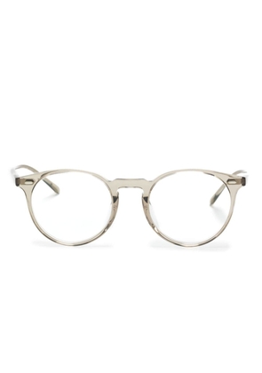 Oliver Peoples transparent round-frame glasses - Grey