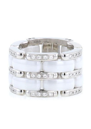 CHANEL Pre-Owned 2010 18kt white gold large Ultra diamond ring - Silver