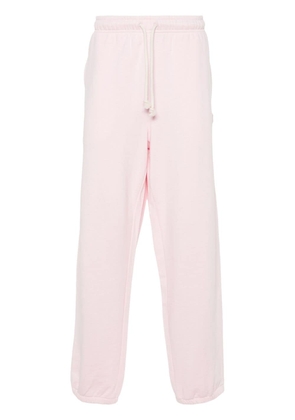 Acne Studios Face-patch jersey trousers - Pink