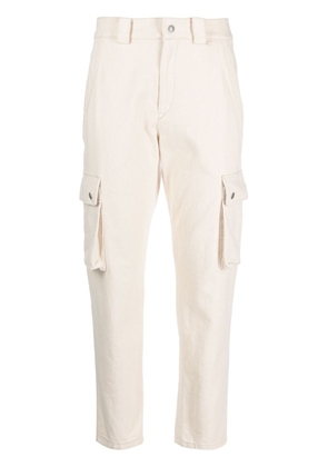 ISABEL MARANT low-rise cropped cargo pants - Neutrals