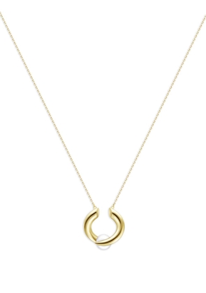 TASAKI 18kt yellow gold Collection Line Danger Horn Novel pearl necklace