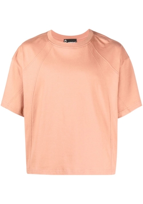 STYLAND x notRainProof panelled jersey T-shirt - Orange