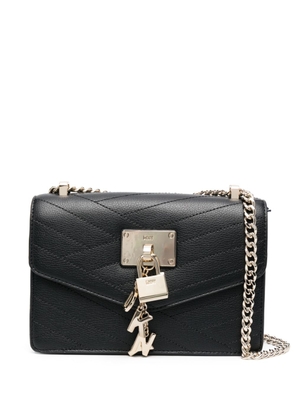 DKNY small Elissa leather shoulder bag - Black