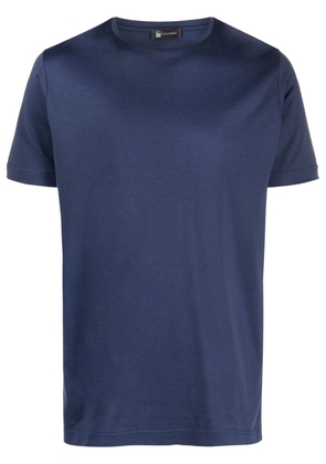 Colombo silk-cotton T-shirt - Blue