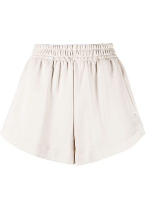 STYLAND organic-cotton jersey mini shorts - Grey