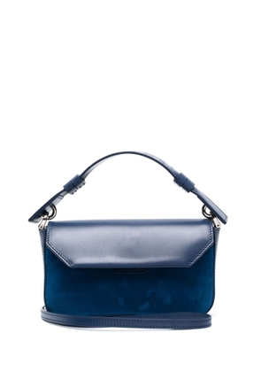Casadei C-chain leather shoulder bag - Blue