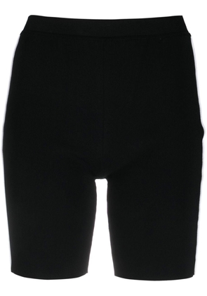 LOEWE Anagram-embroidered cycling shorts - Black