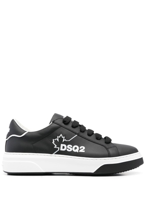Dsquared2 Bumper logo-print sneakers - Black