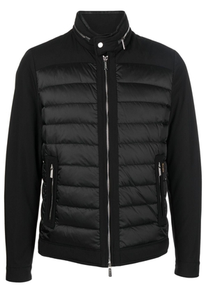 Moorer high-neck padded jacket - Black
