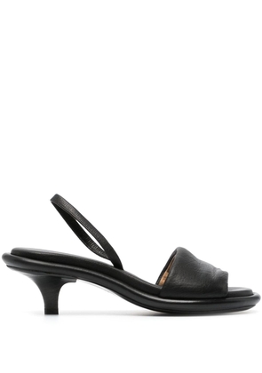 Marsèll slingback leather sandals - Black