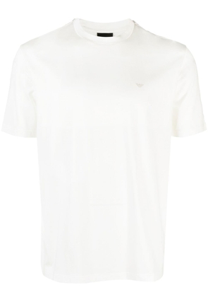 Emporio Armani logo-print short sleeve T-shirt - White