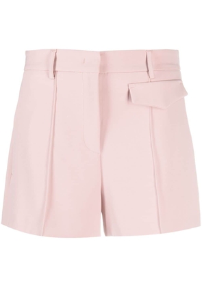Blanca Vita pressed-crease short shorts - Pink