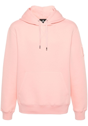 Mackage KRYS velvet-logo hoodie - Pink