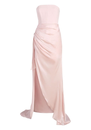 Cinq A Sept Rania draped gown - Pink