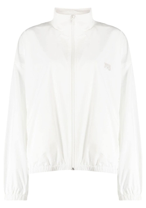Alexander Wang Coaches logo-appliqué track jacket - White