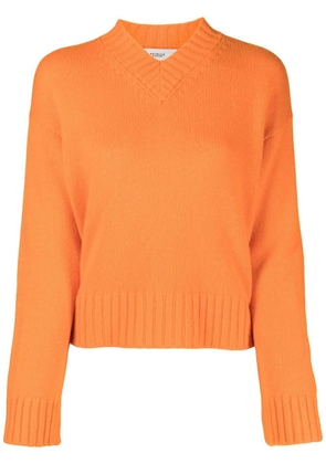 Pringle of Scotland V-neck cashmere jumper - Orange