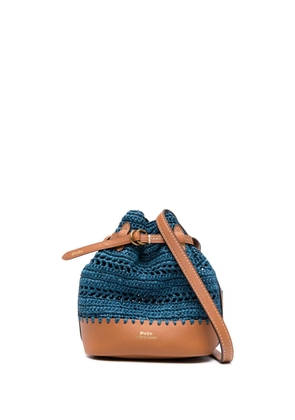 Polo Ralph Lauren small Bellport bucket bag - Blue