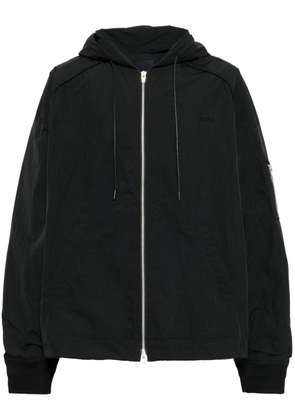Juun.J hooded padded jacket - Black