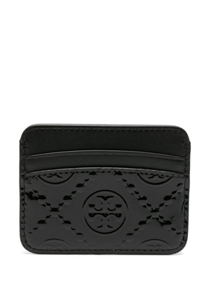 Tory Burch T-monogram leather cardholder - Black