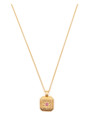 Missoma October Birthstone Star pendant necklace - Gold