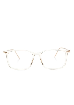 BOSS rectangle-frame glasses - Neutrals