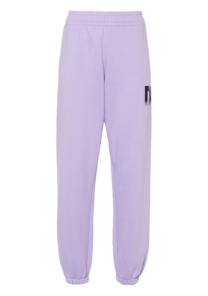 DKNY logo-print track pants - Purple