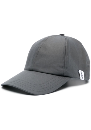 Mackintosh Tipping cotton baseball cap - Grey