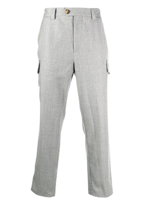 Brunello Cucinelli cropped trousers - Grey