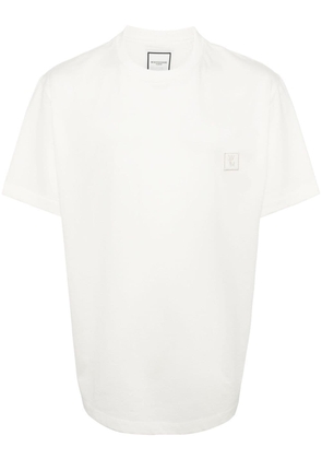 Wooyoungmi floral-print cotton T-shirt - Neutrals