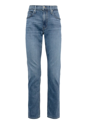 PAIGE Lennox mid-rise straight-leg jeans - Blue