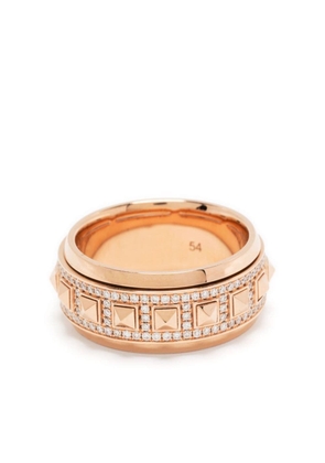 STATEMENT PARIS 18kt rose gold Rockaway Spinner diamond ring