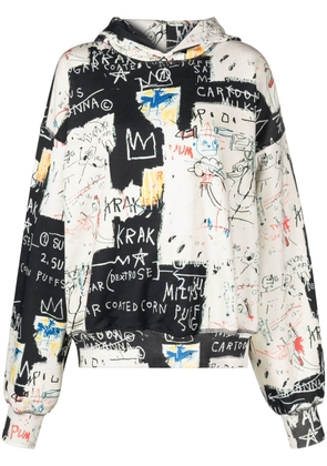 MISBHV patchwork-design hoodie - Neutrals