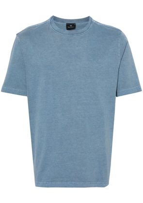 PS Paul Smith logo-patch cotton T-shirt - Blue