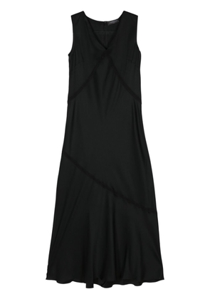 Lorena Antoniazzi sleeveless crepe midi dress - Black