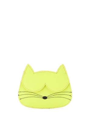 Sarah Chofakian Cat card-holder - Green