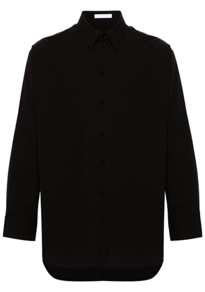 Helmut Lang button-up cotton shirt - Black