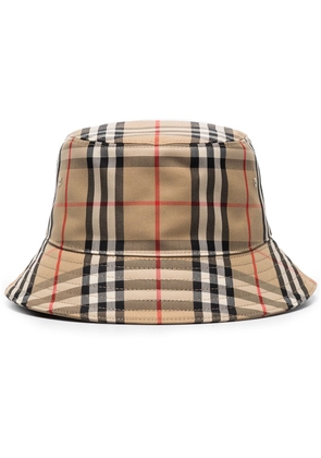 Burberry Vintage Check bucket hat - Brown