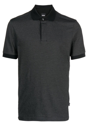 BOSS short-sleeve polo shirt - Black